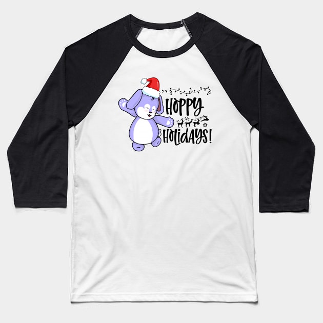 Hoppy Holidays Baseball T-Shirt by the-krisney-way